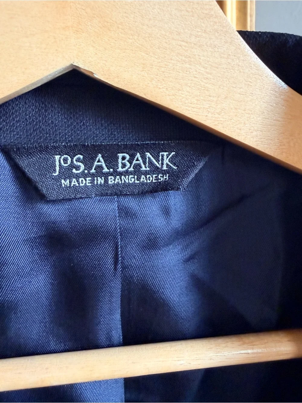 Jos. A. Bank Classic Black Men's Sport Coat Blazer Country Club Executive